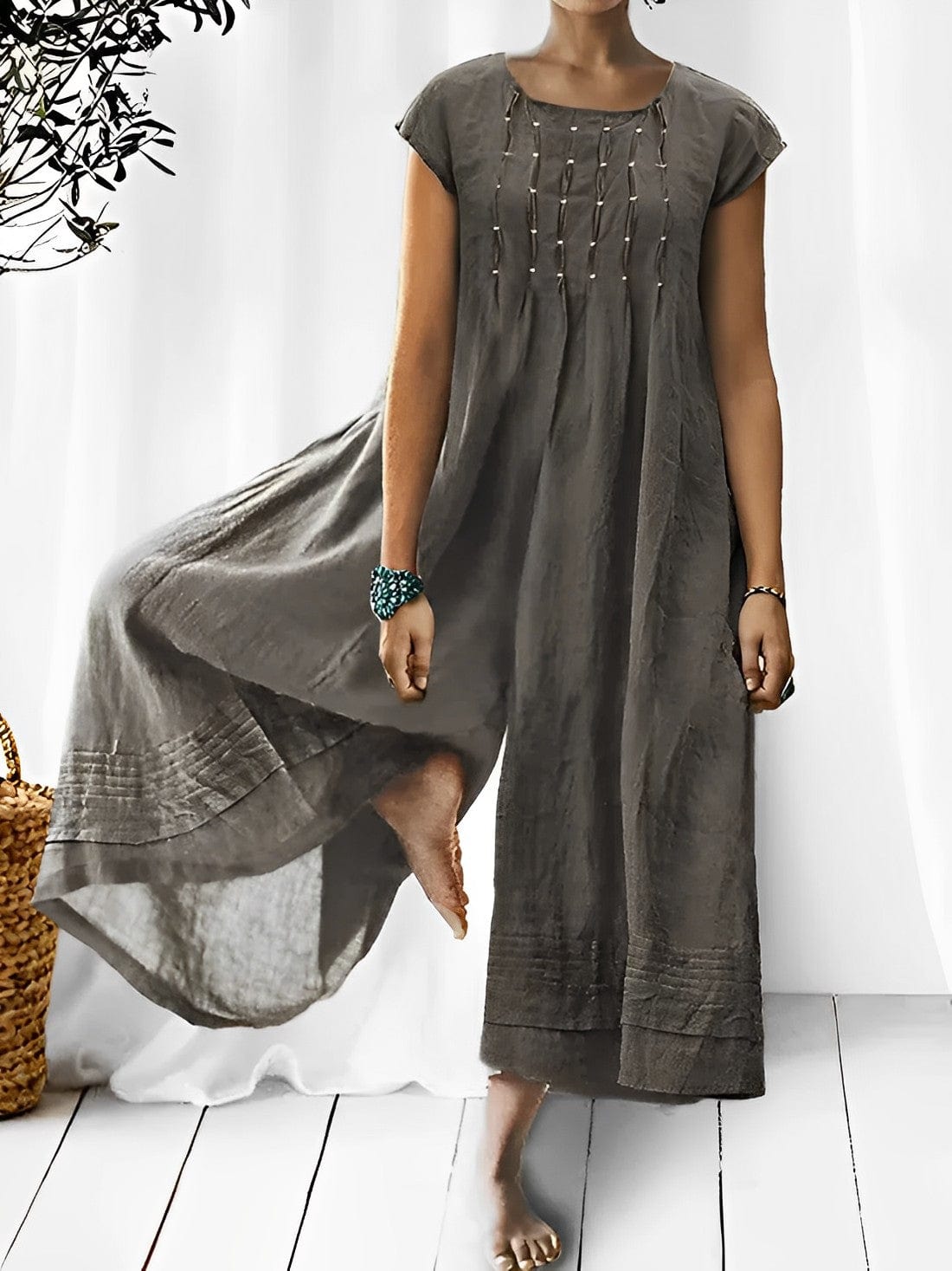 MW | - Modischer Boho Jumpsuit
