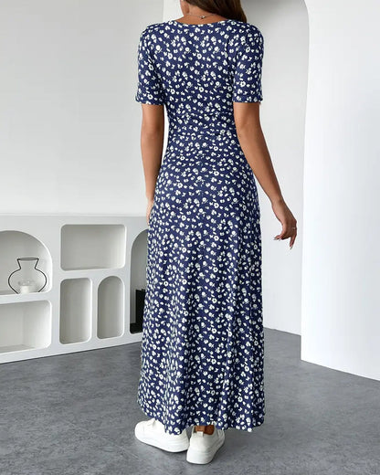 MW | Kleid Sexy Elegant Gemustert