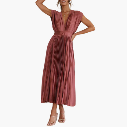 MW | Florales Midikleid mit Puffärmeln