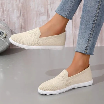 MW | Day 49% OFF-Women's Knitted Stickerei Casual Walking Sneakers