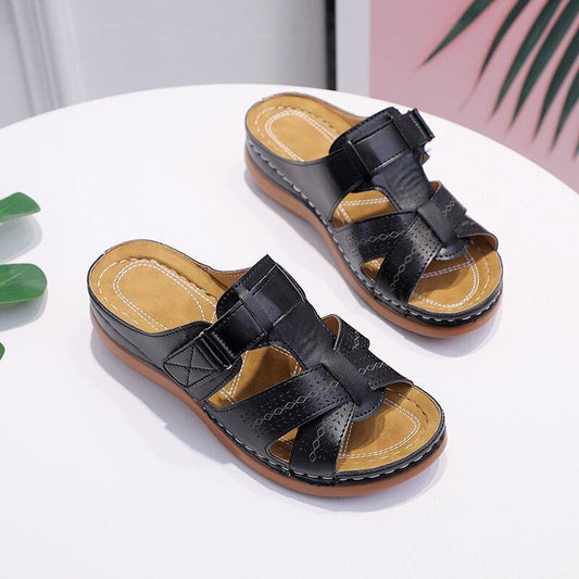 MW | | Orthopädische rutschfeste Ledersandalen