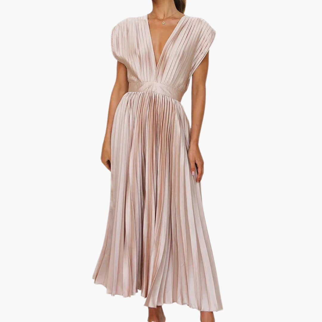 MW | Florales Midikleid mit Puffärmeln
