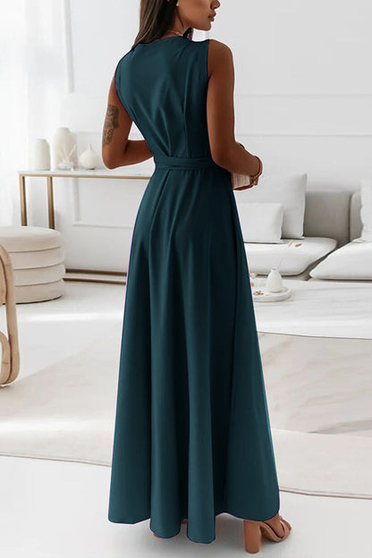 MW | Wickelträger-Maxikleid