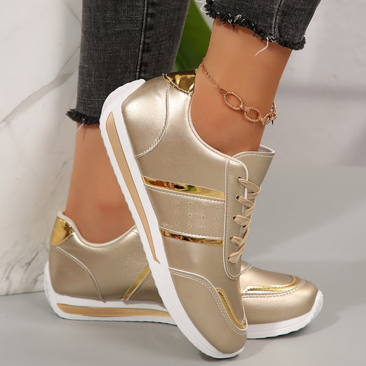MW | | Leichte, glänzende Sneakers für Frauen