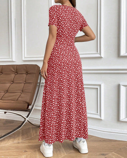 MW | Kleid Sexy Elegant Gemustert