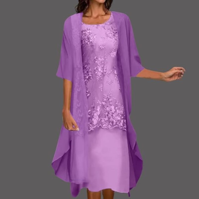 MW | Minikleid Mit Blumenmuster Für Damen | Set