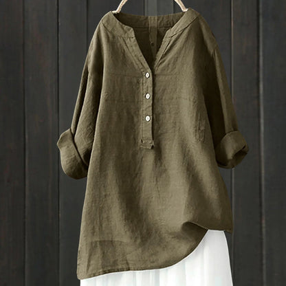MW | Knöpfbare Bluse Elegant und Vielseitig
