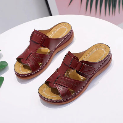 MW | | Orthopädische rutschfeste Ledersandalen