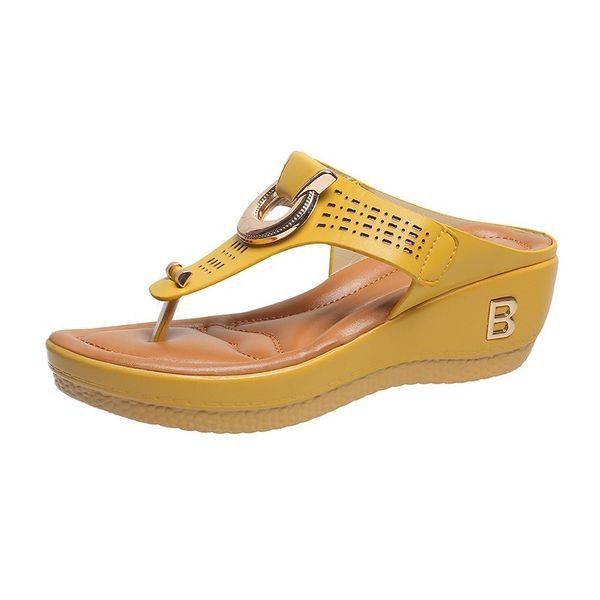 MW | - Plateausandalen aus Leder