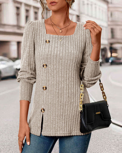 MW | Elegantes Strickoberteil