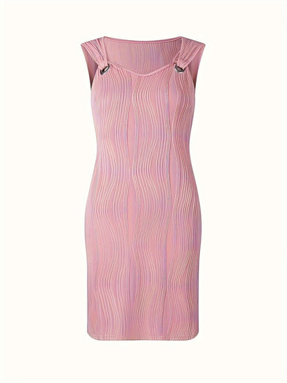MW | Elegantes Ärmelloses Minikleid