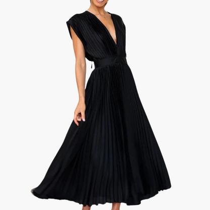 MW | Florales Midikleid mit Puffärmeln