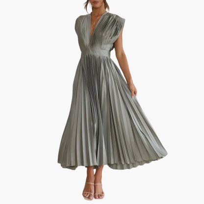 MW | Florales Midikleid mit Puffärmeln