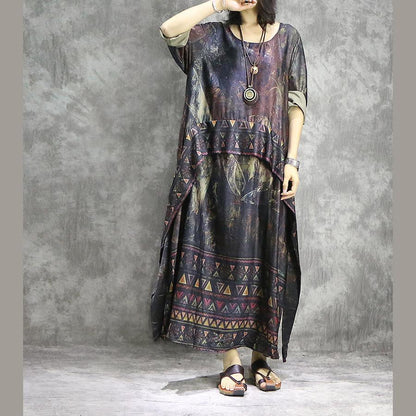 MW | Schöne mit weitem Bein Hosen Seide Kleidung Frauen stilvolle Shirts rot druckt Tunika Kleid Sommer zwei Stücke