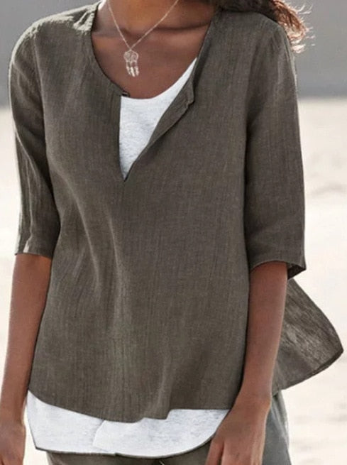 MW | VeeTee™: V-Neck-Shirt für Frauen