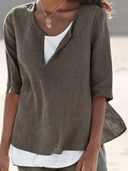 MW | VeeTee™: V-Neck-Shirt für Frauen