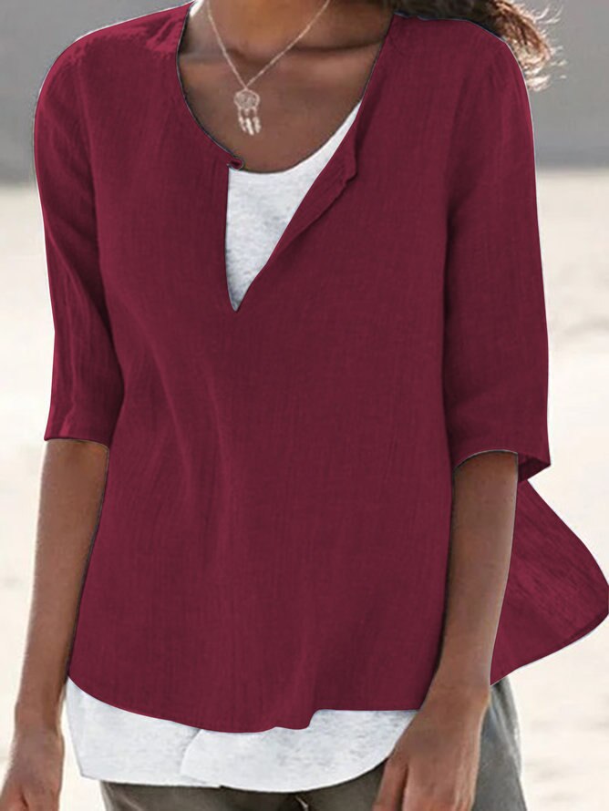 MW | VeeTee™: V-Neck-Shirt für Frauen