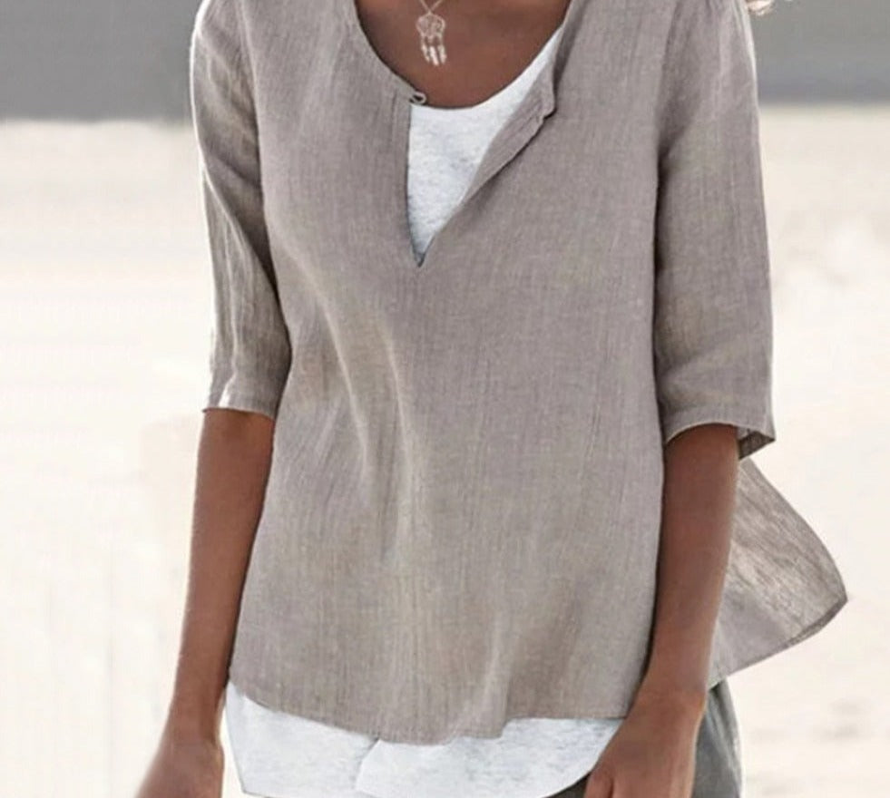 MW | VeeTee™: V-Neck-Shirt für Frauen