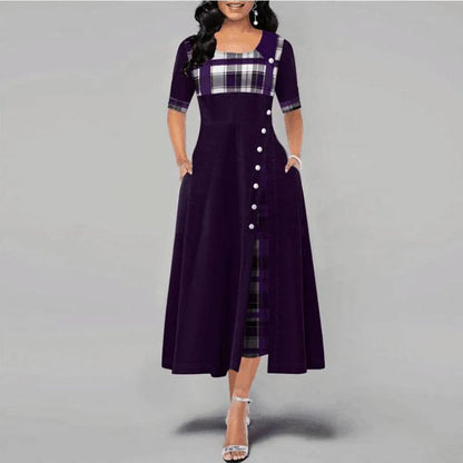 MW | Kleid mit Knopfdetails