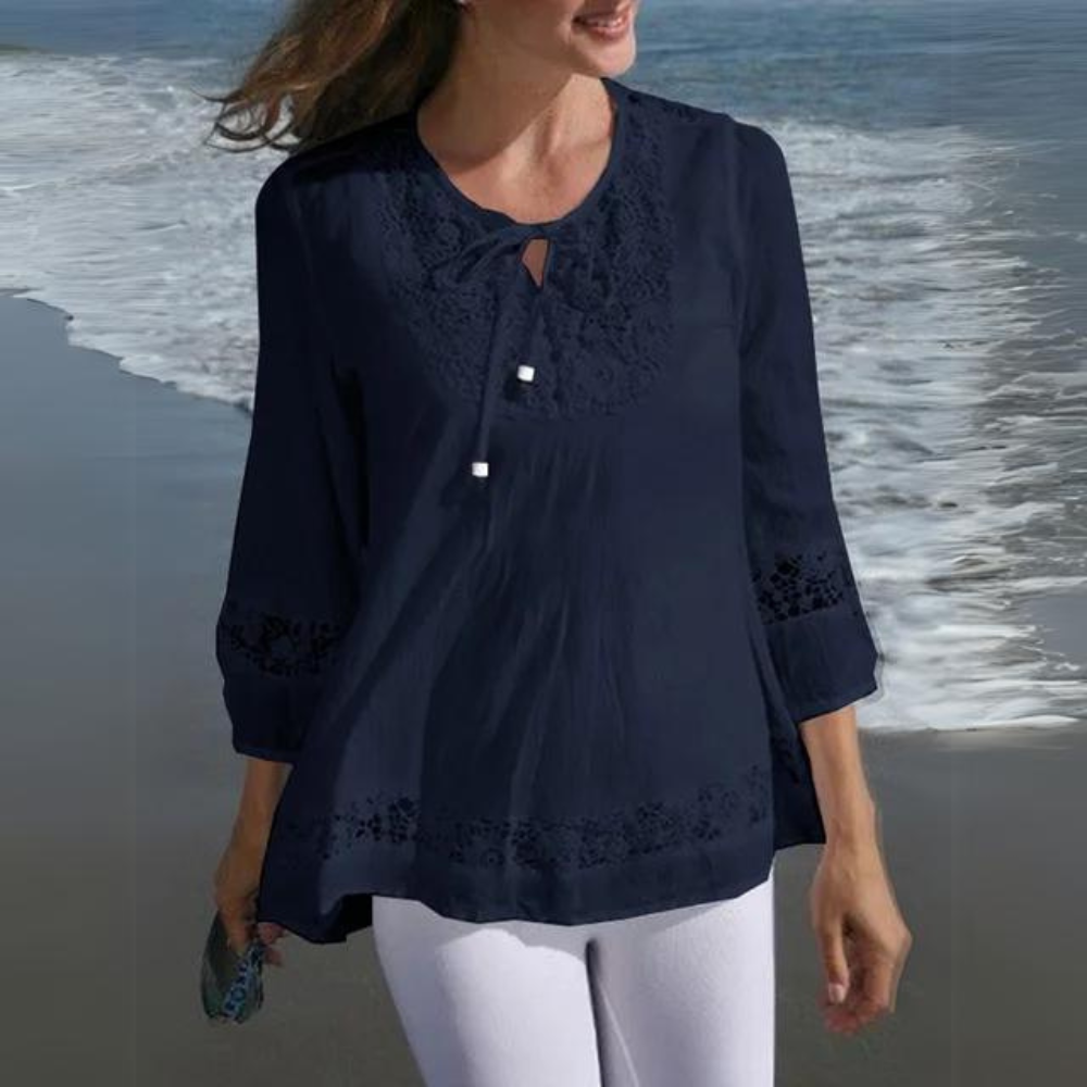 MW | Elegante Bluse aus Spitze