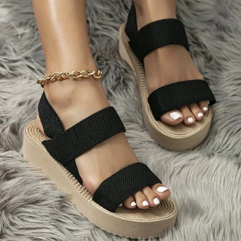 MW | | Elegante Sandalen mit Keilabsatz für ultimativen Komfort