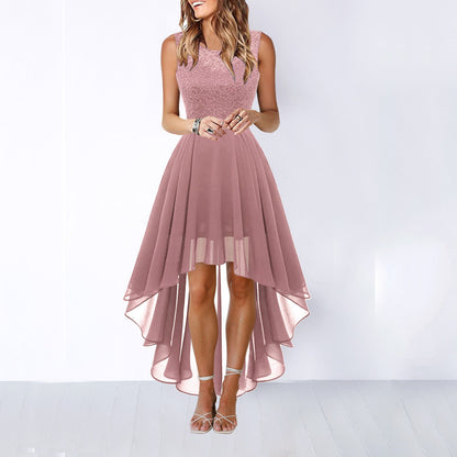MW | Sexy Stitching Big Swing Kleid Abendkleider