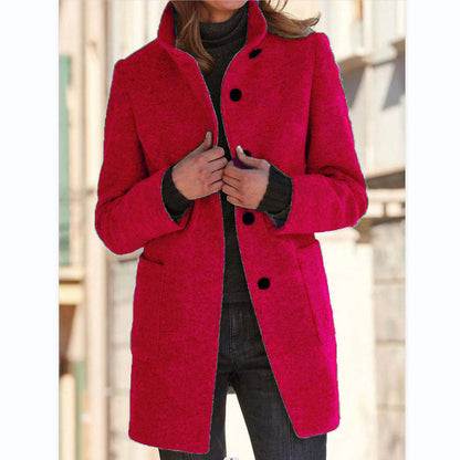 MW | Stilvoller & eleganter Button-Down-Mantel