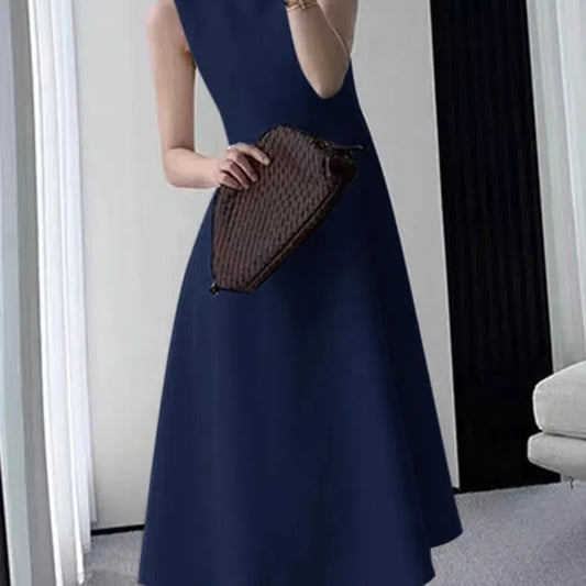 MW | ZANZEA Beiläufige O-Ausschnitt Tank Midi Kleid Frauen Elegante Sommer Sonnenkleid