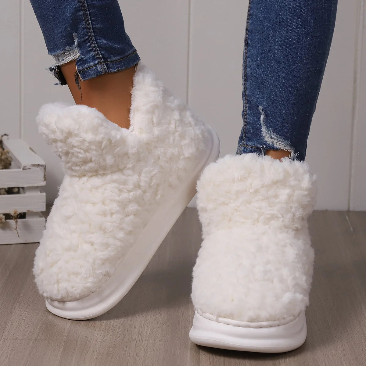 Elegante und stützende orthopädische Stiefel