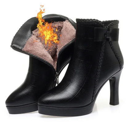 Elegante und stützende orthopädische Stiefel