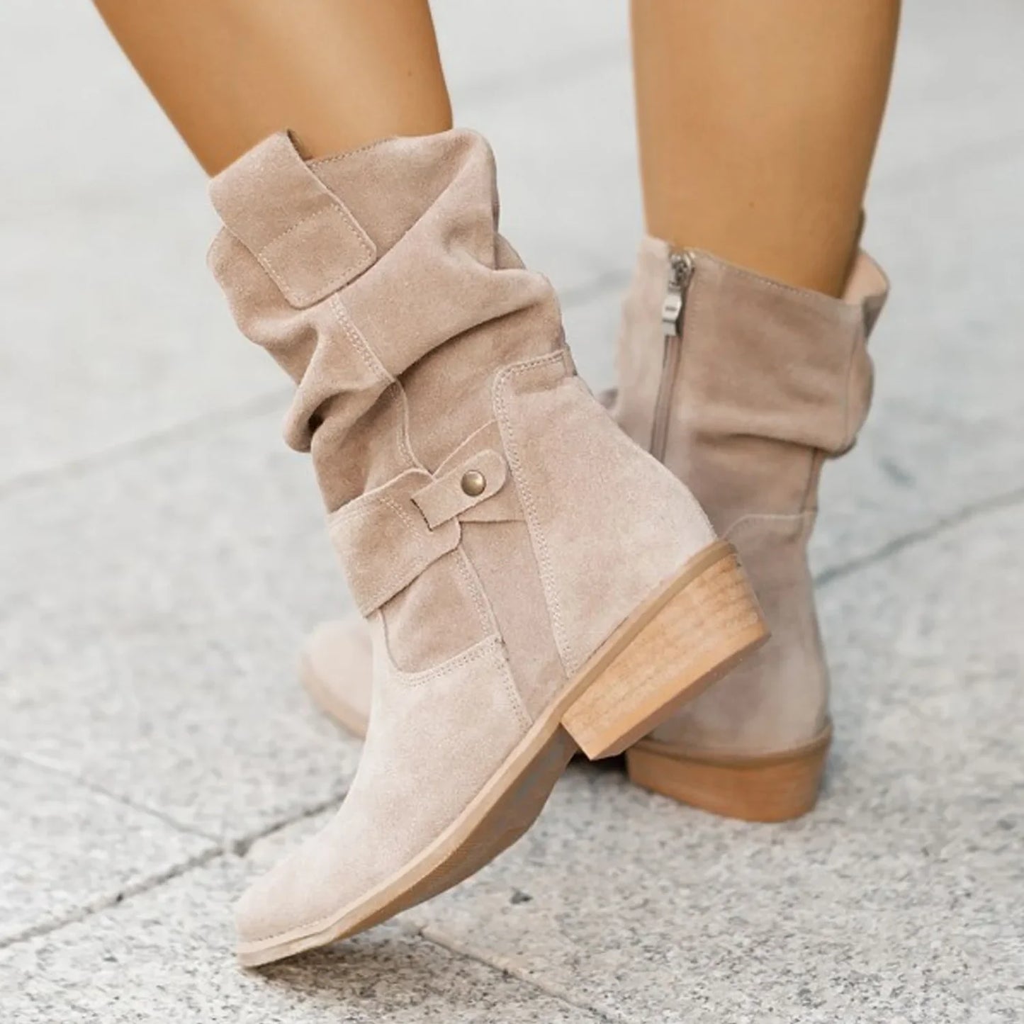 Stützende und stilvolle orthopädische Stiefel