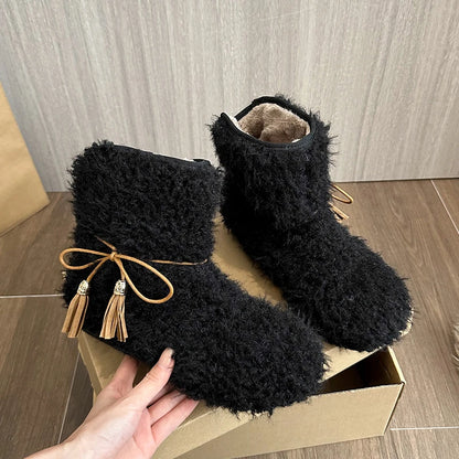 Modische und stützende orthopädische Stiefel