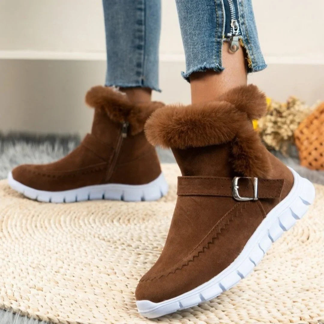 Lässige und stützende orthopädische Stiefel