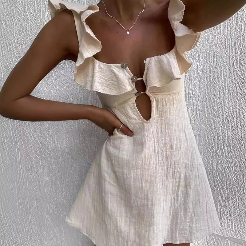 MW | Elegantes leichtes Sommer-Minikleid