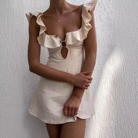 MW | Elegantes leichtes Sommer-Minikleid
