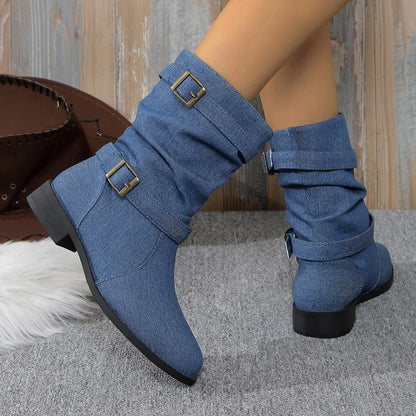 Stützende und trendige orthopädische Stiefel