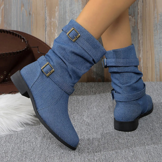 Stützende und trendige orthopädische Stiefel