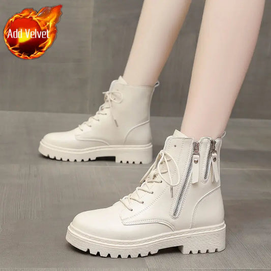 Stützende und stilvolle orthopädische Stiefel