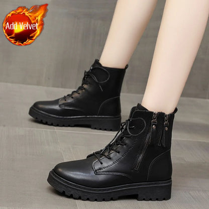 Stützende und stilvolle orthopädische Stiefel