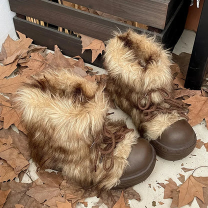Lässige und stützende orthopädische Stiefel