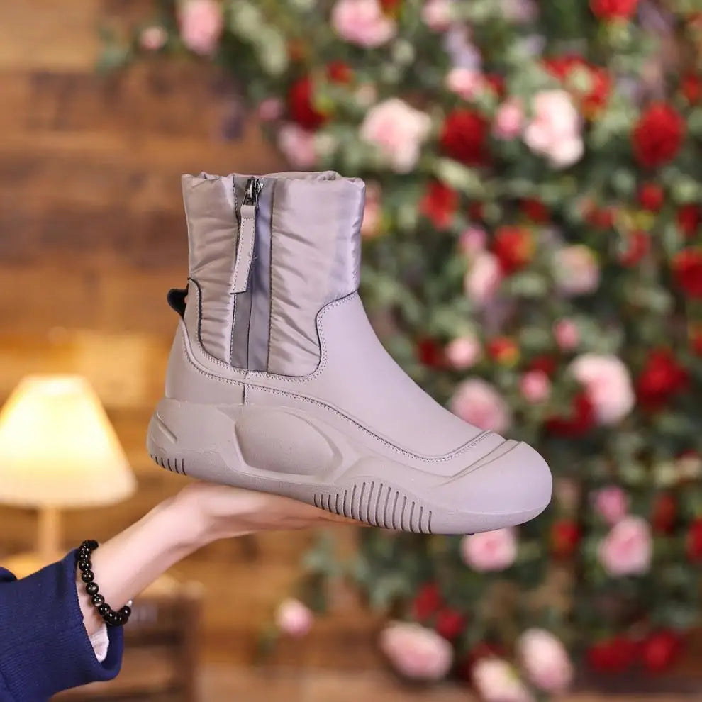 Modische und stützende orthopädische Stiefel