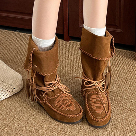 Elegante und stützende orthopädische Stiefel