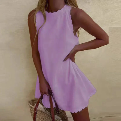 MW | Scallop Breeze Minikleid