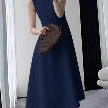 MW | ZANZEA Beiläufige O-Ausschnitt Tank Midi Kleid Frauen Elegante Sommer Sonnenkleid