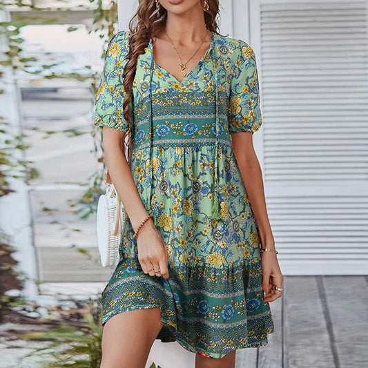 MW | Baumwoll-Minikleid für Sommerkomfort