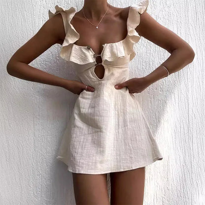 MW | Elegantes leichtes Sommer-Minikleid