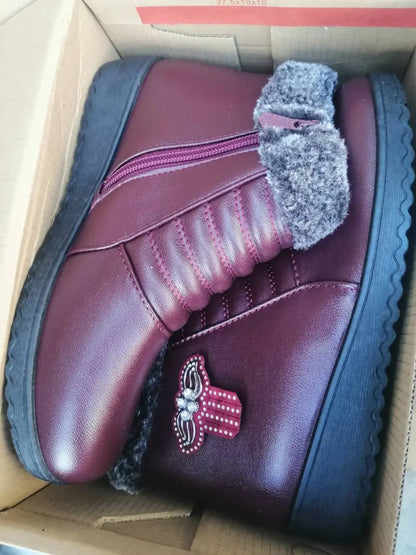 Stützende und stilvolle orthopädische Stiefel