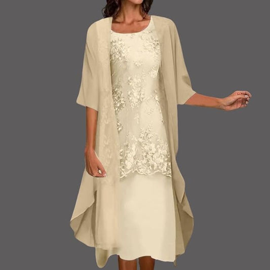 MW | Minikleid Mit Blumenmuster Für Damen | Set