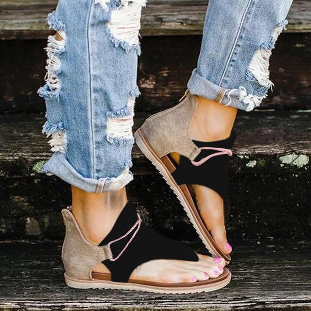 MW | | Flache orthopädische Sandalen
