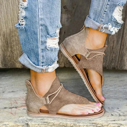 MW | | Flache orthopädische Sandalen